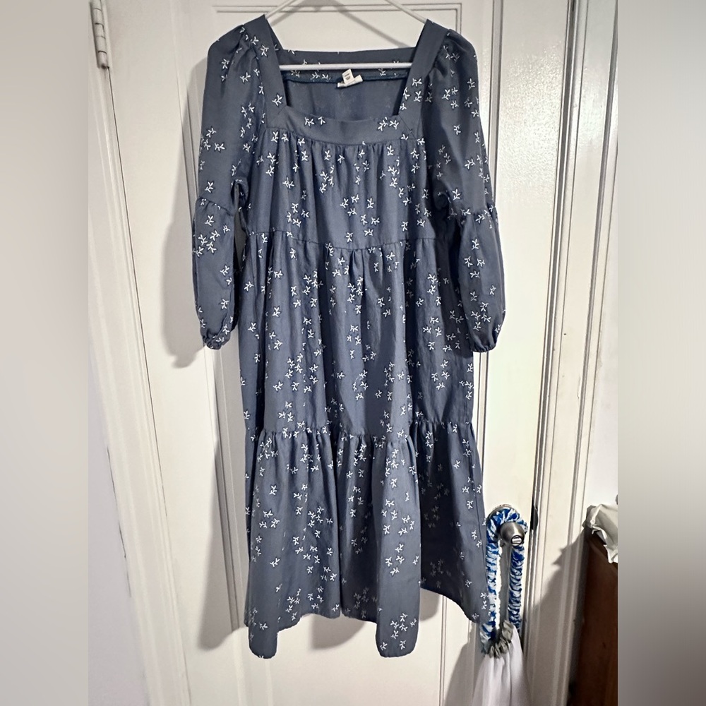 A.N.A floral MIDI dress
